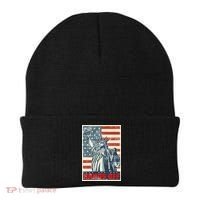 Hands Off Resist Resistance Save Democracy  Social Security Beanie thumb 0