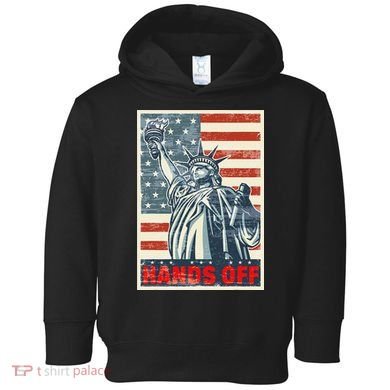 Hands Off Resist Resistance Save Democracy  Social Security Toddler Hoodie