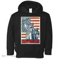 Hands Off Resist Resistance Save Democracy  Social Security Toddler Hoodie thumb 0