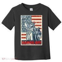 Hands Off Resist Resistance Save Democracy  Social Security Toddler T-Shirt thumb 0