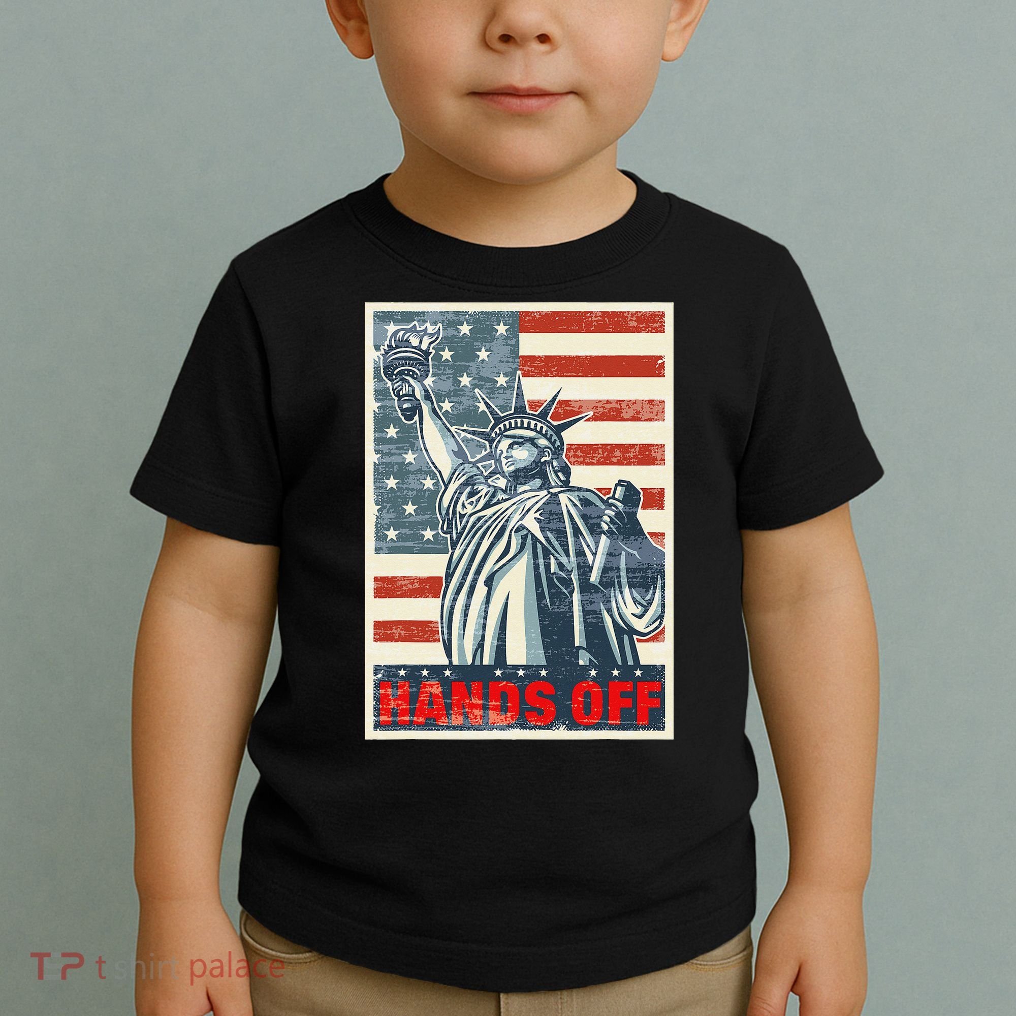 Hands Off Resist Resistance Save Democracy  Social Security Toddler T-Shirt