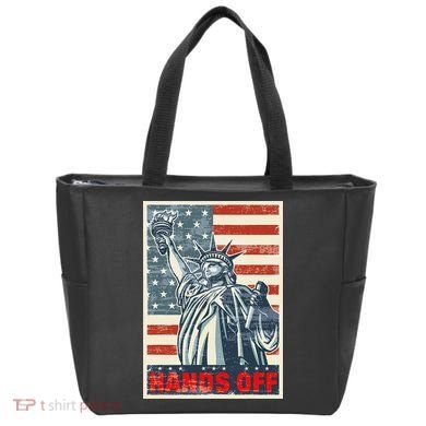 Hands Off Resist Resistance Save Democracy  Social Security Tote Bag