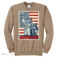 Hands Off Resist Resistance Save Democracy  Social Security Sweatshirt thumb 0