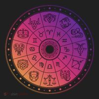 Horiscope Zodiac Wheel Women's Sweatshirt thumb 2