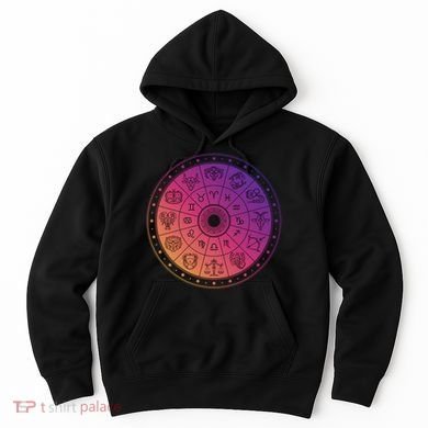 Horiscope Zodiac Wheel Hoodie