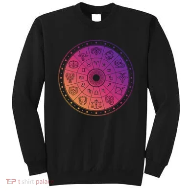 Horiscope Zodiac Wheel Sweatshirt