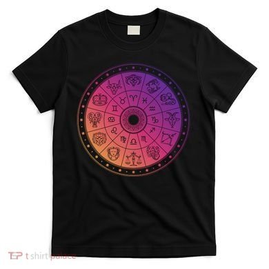 Horiscope Zodiac Wheel T-Shirt