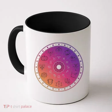 Horiscope Zodiac Wheel Coffee Mug