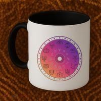 Horiscope Zodiac Wheel Coffee Mug thumb 2