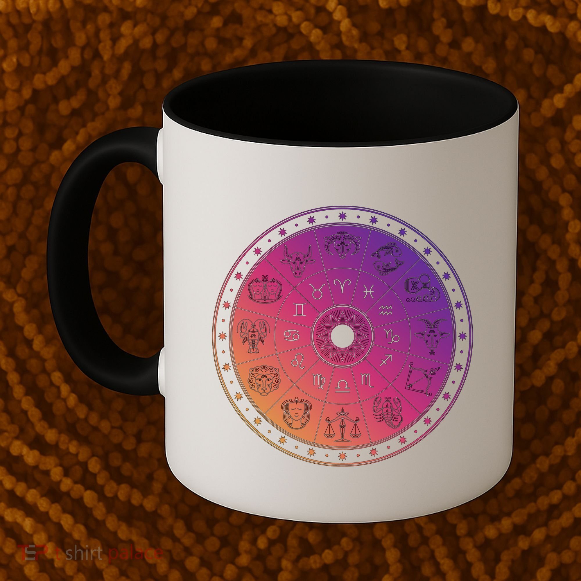 Horiscope Zodiac Wheel Coffee Mug