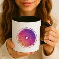 Horiscope Zodiac Wheel Coffee Mug thumb 3