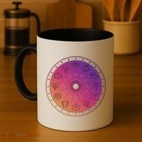 Horiscope Zodiac Wheel Coffee Mug thumb 4