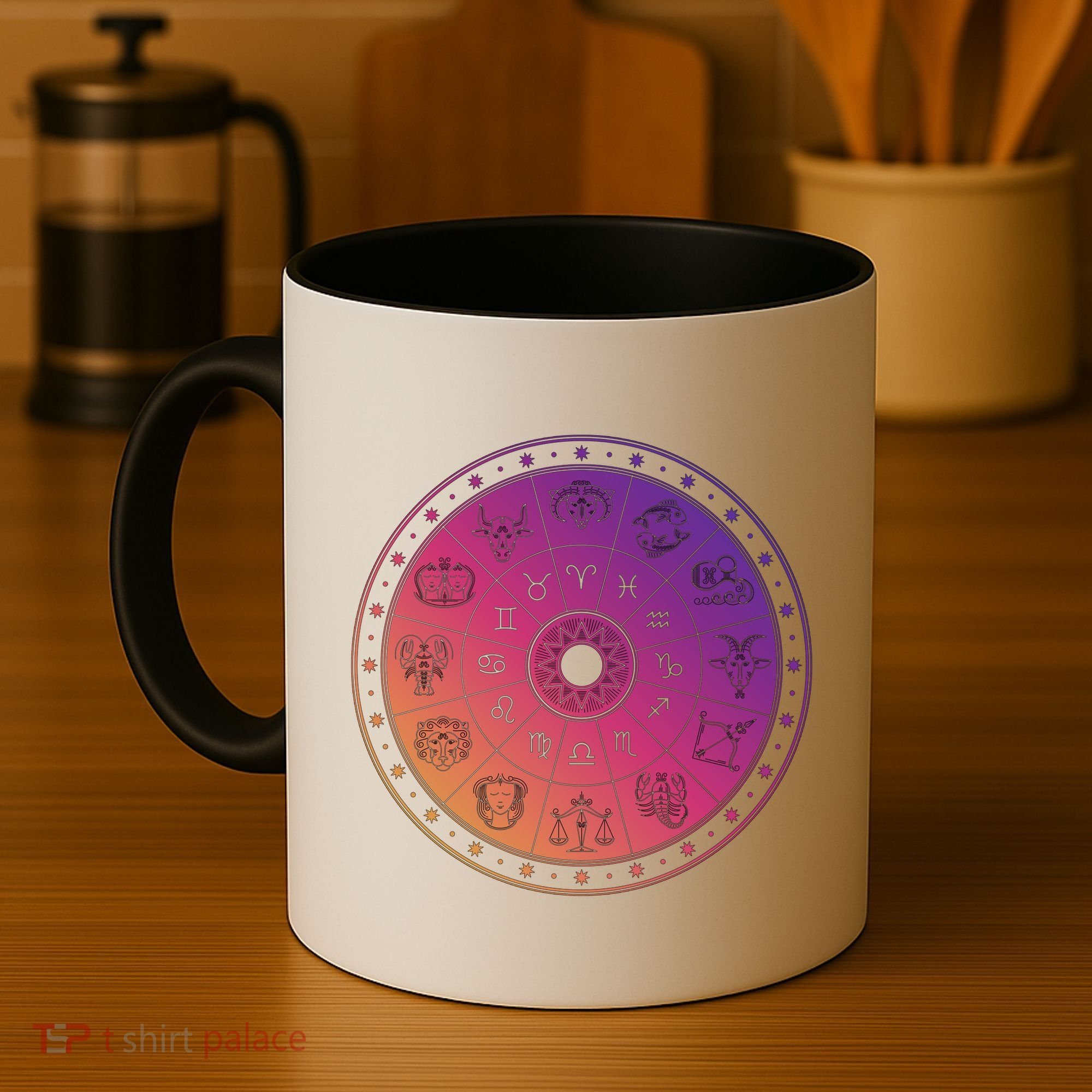 Horiscope Zodiac Wheel Coffee Mug