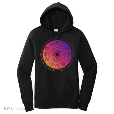 Horiscope Zodiac Wheel Women's Hoodie