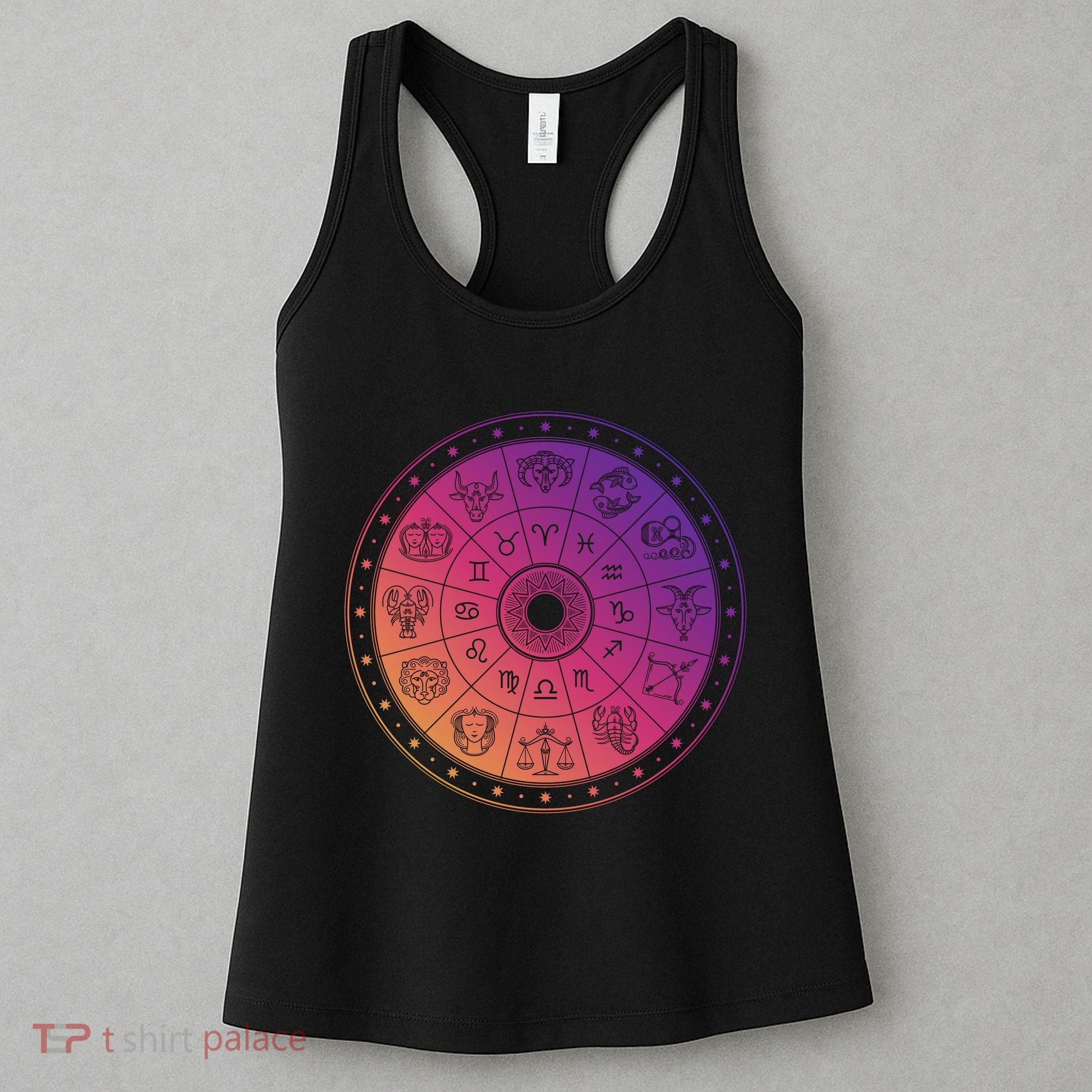 Horiscope Zodiac Wheel Women's Tank Top