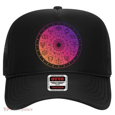 Horiscope Zodiac Wheel Hat