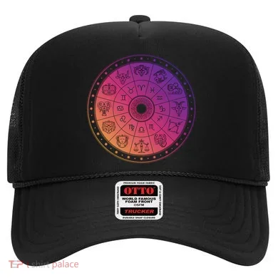 Horiscope Zodiac Wheel Hat