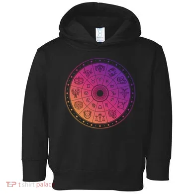 Horiscope Zodiac Wheel Toddler Hoodie