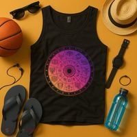 Horiscope Zodiac Wheel Tank Top thumb 4