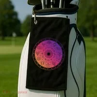 Horiscope Zodiac Wheel Golf Towel thumb 2