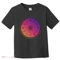 Horiscope Zodiac Wheel Toddler T-Shirt thumb 0