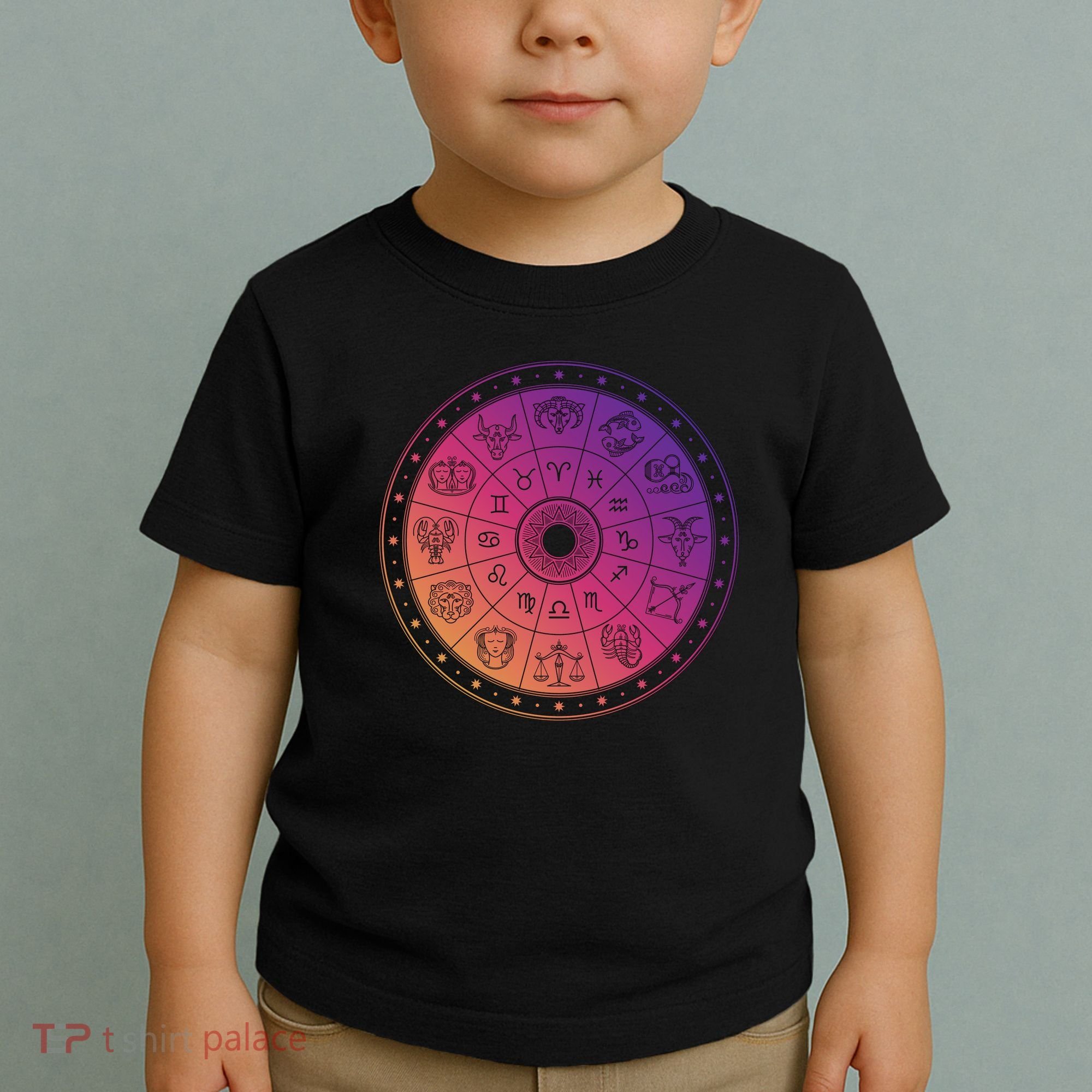 Horiscope Zodiac Wheel Toddler T-Shirt