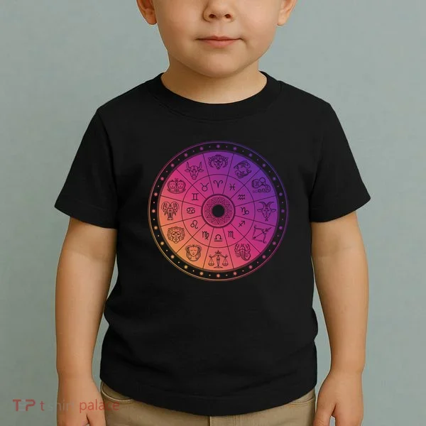 Horiscope Zodiac Wheel Toddler T-Shirt
