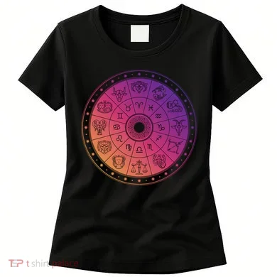 Horiscope Zodiac Wheel Women's T-Shirt