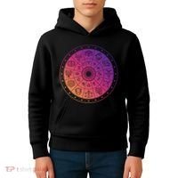 Horiscope Zodiac Wheel Kids Hoodie thumb 4