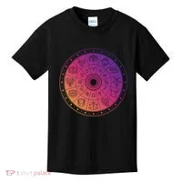 Horiscope Zodiac Wheel Kids T-Shirt thumb 0