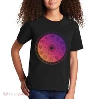 Horiscope Zodiac Wheel Kids T-Shirt thumb 2