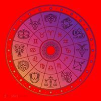 Horiscope Zodiac Wheel Santa Hat thumb 1