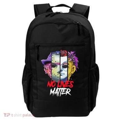 Horror Villains No Lives Matter Backpack