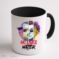 Horror Villains No Lives Matter Coffee Mug thumb 1