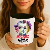 Horror Villains No Lives Matter Coffee Mug thumb 3