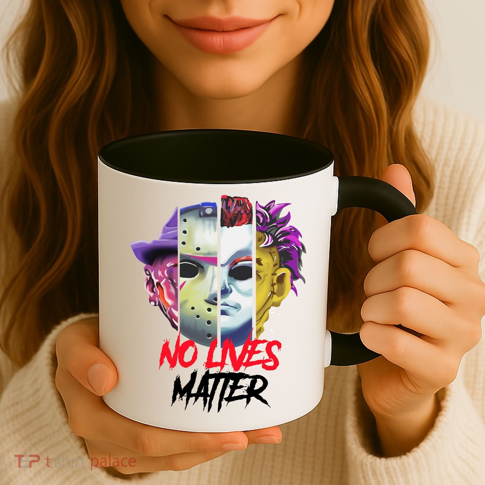 Horror Villains No Lives Matter Coffee Mug