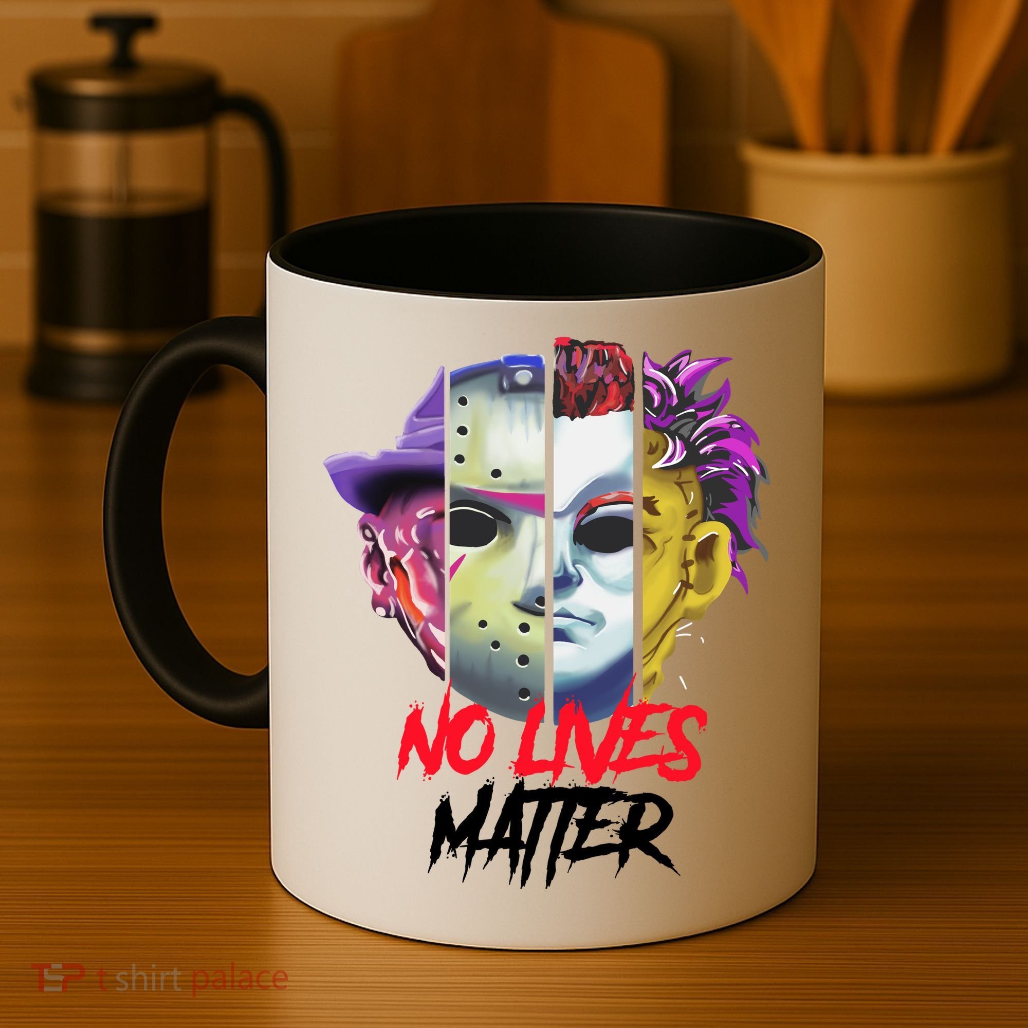 Horror Villains No Lives Matter Coffee Mug
