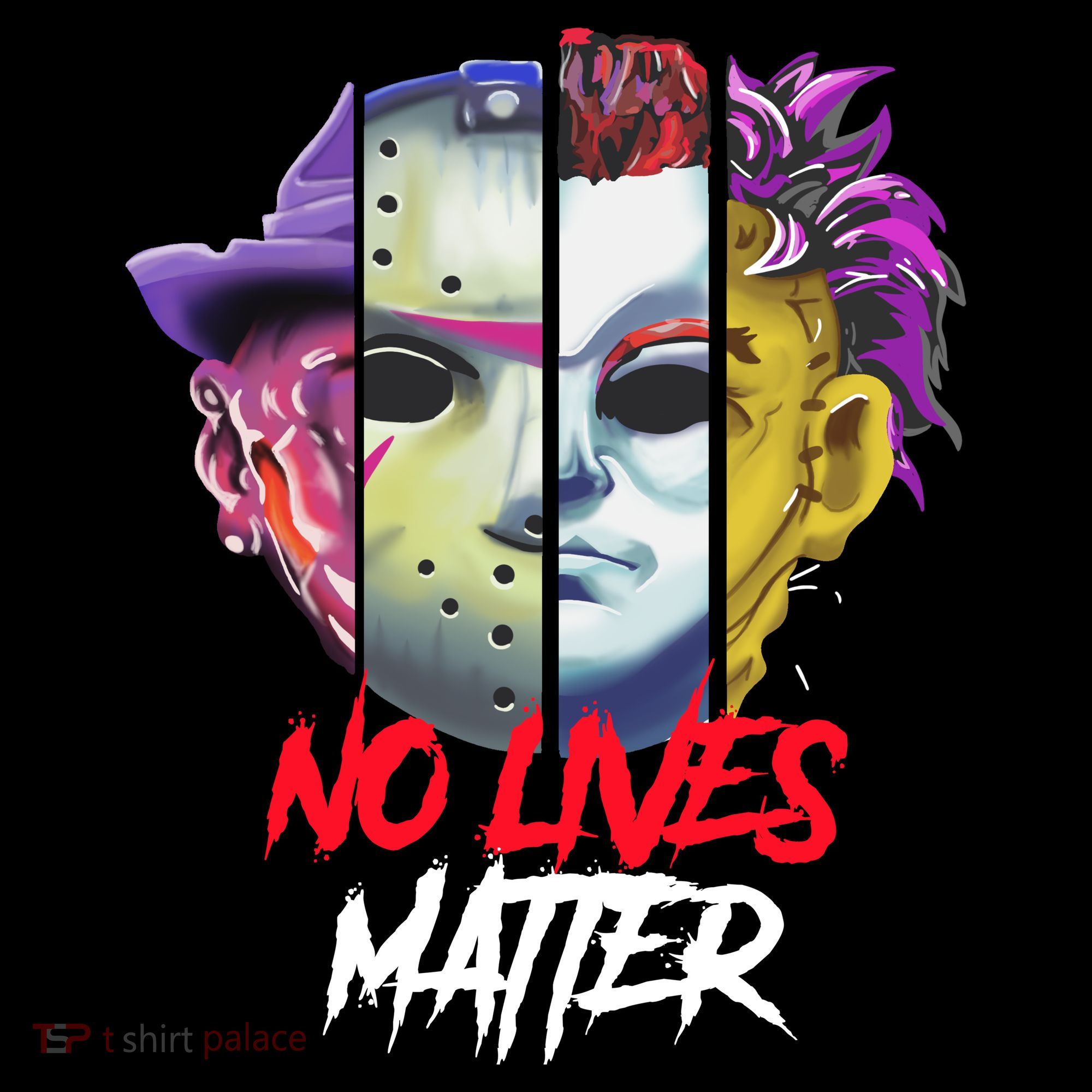 Horror Villains No Lives Matter Women's Hoodie