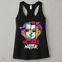Horror Villains No Lives Matter Women's Tank Top thumb 3