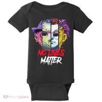 Horror Villains No Lives Matter Baby Bodysuit thumb 0