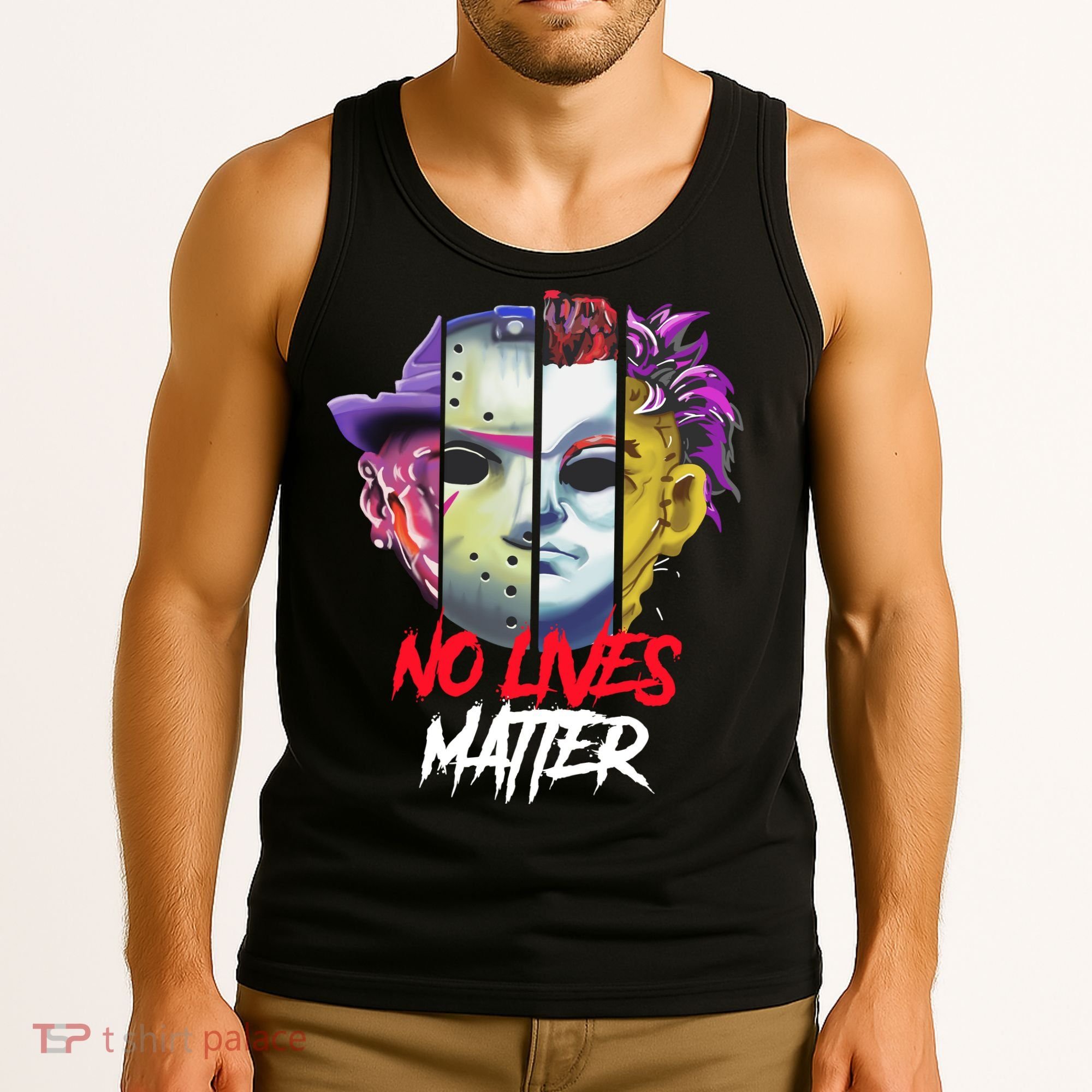 Horror Villains No Lives Matter Tank Top