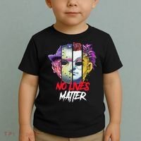 Horror Villains No Lives Matter Toddler T-Shirt thumb 2