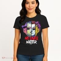 Horror Villains No Lives Matter Women's T-Shirt thumb 4