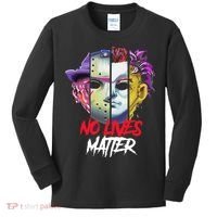 Horror Villains No Lives Matter Kids Long Sleeve Shirt thumb 0