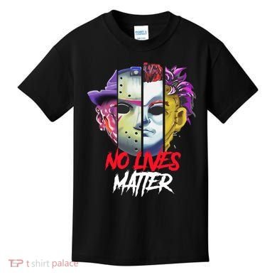 Horror Villains No Lives Matter Kids T-Shirt
