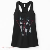 Horse And Dog Heartbeat Women's Tank Top thumb 0