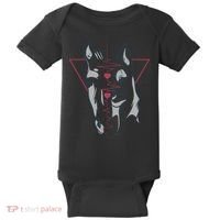 Horse And Dog Heartbeat Baby Bodysuit thumb 0