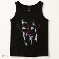 Horse And Dog Heartbeat Tank Top thumb 2