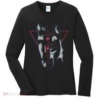 Horse And Dog Heartbeat Women's Long Sleeve Shirt thumb 0