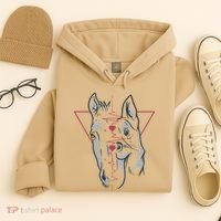 Horse And Dog Heartbeat Hoodie thumb 4
